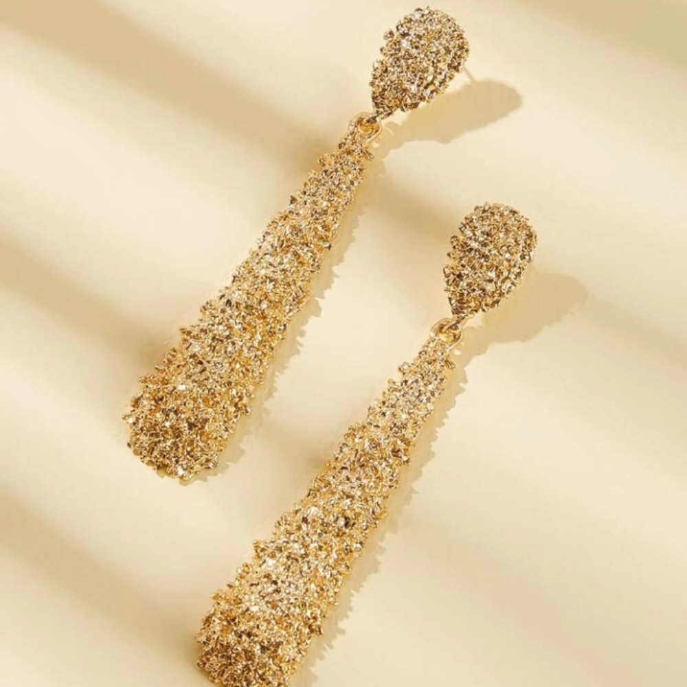 Big Bold Water Drop Earrings